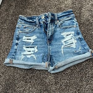 American Eagle super stretch jean shorts